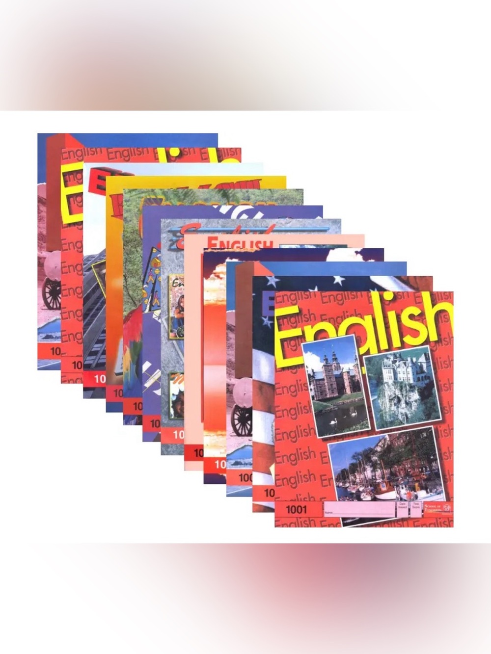 NEW! ACE School of Tomorrow English PACEs Books 1001 through 1012.